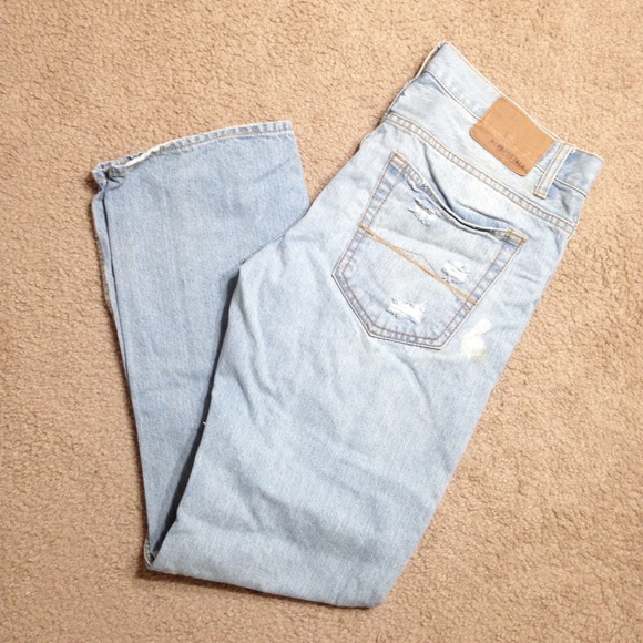 aeropostale light wash jeans